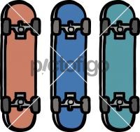 SkateboardFreehand Image